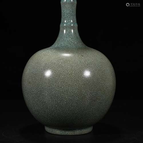 Your kiln pea green glaze garlic bottle 30 * 15 cm