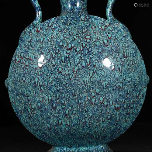 The furnace jun glaze on bottles of 37 x 23 cm