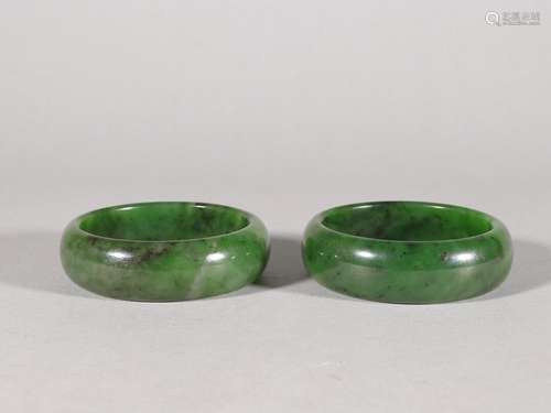 Hetian jade bracelet flat barSpecification: a single article...