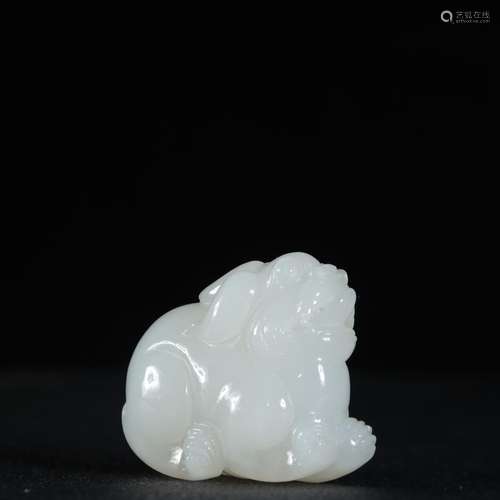 Hetian jade auspicious thingSpecification: high generous 4/5...