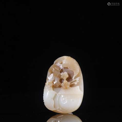 Hetian jade to open the door to see xi hangSpecification: hi...