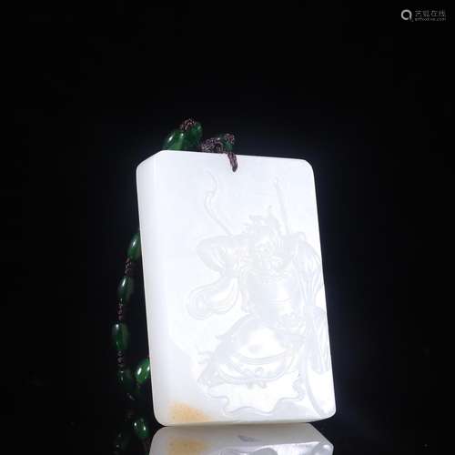 Hetian jade doors of jadeSpecification: high 6 wide 4.1 1.1 ...