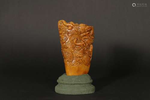 - field-yellow stone therefore dragon pen container furnishi...