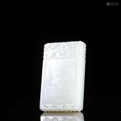 Hetian jade ssangyong grain safe jade brandSpecification: hi...