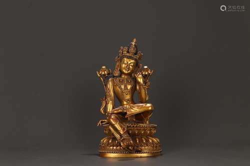 Family collection forcopper and gold - thought guanyin caveS...