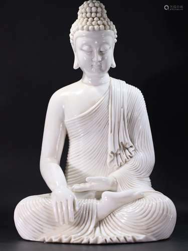 Dehua white porcelain Buddha had statues.Specification: high...