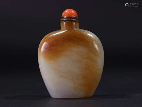 Hetian jade seed makings snuff bottle jade pieces.Specificat...