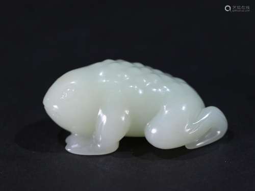 Hetian jade spittor jade pieces.Specification: 2.64 cm wide ...