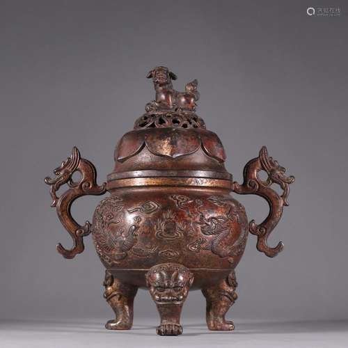 Copper paint Jin Longfeng ChengXiang aroma stoveSpecificatio...