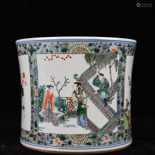 Colorful stories of west chamber grain antique vases, antiqu...