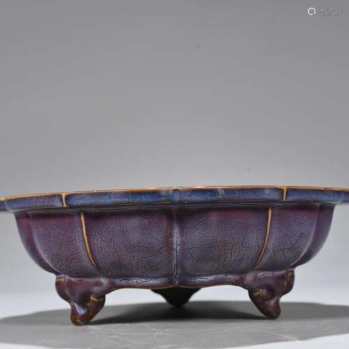 Variable rose violet glaze three masterpieces kwai mouth was...