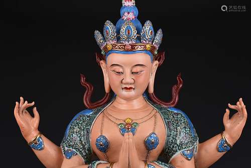 Late enamel paintbuddhist antiques antiques of ancientold go...