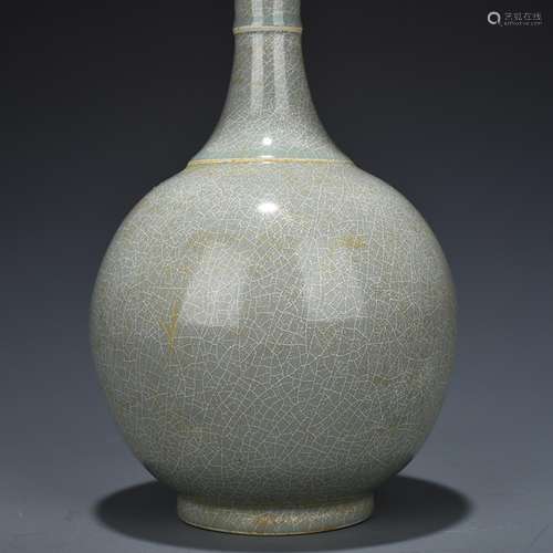 Your kiln azure glaze dish buccal bottle 30 * 16 cm