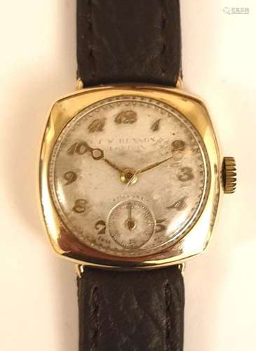 Swiss Longines 9ct Gold Ladies Vintage Wrist Watch