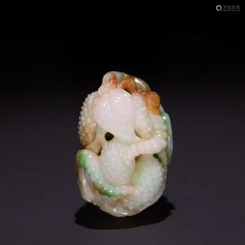 Old jade engraved look litchi widgetsSpecification: 4.8 x 3....