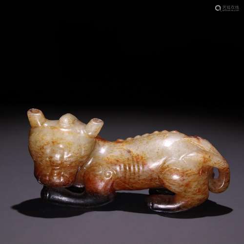 Hetian jade benevolentSpecification: 5.8 cm high 11.5 cm wid...