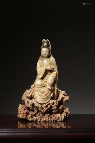 Shou stone carving through the guanyin caveSize: the total 2...