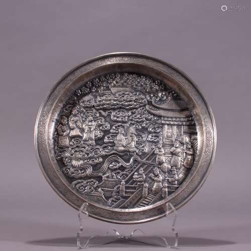 Stories of sterling silver plateSpecification: 23 cm diamete...