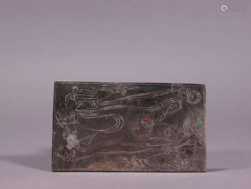 Liao, silver chisel plate flying lady BuddhaSpecification: 6...