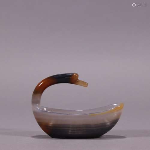 Liao, old agate goose writing brush washerSpecification: 7.5...