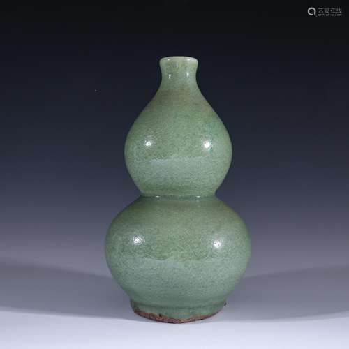 Powder blue glaze element face the gourd bottleSpecification...