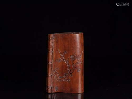 : bamboo plum blossom tattoo pen containerSize: 8.8 cm wide ...