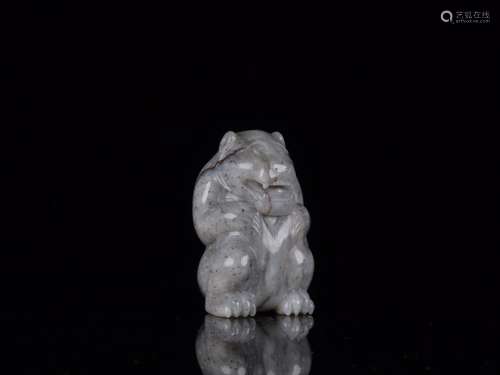 : ancient jade benevolent furnishing articlesSize: 3.4 cm wi...