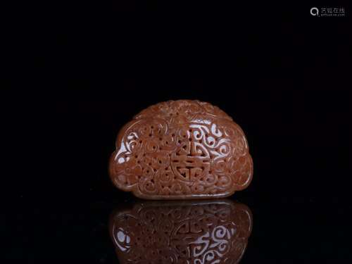 : red fei shou wen sweet bursaSize: 5 cm wide and 1.6 cm hig...