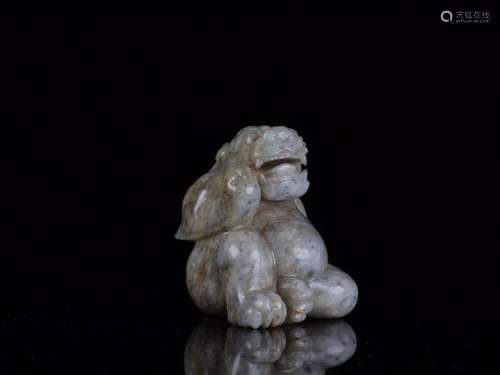 : ancient jade benevolent furnishing articlesSize: 4.6 cm wi...