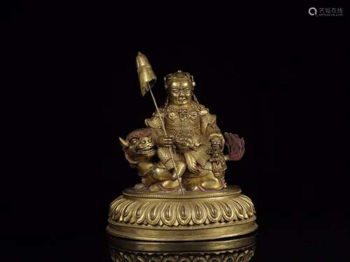 : gold treasure Kings statuesSize: 21.5 cm wide and 15.5 cm ...