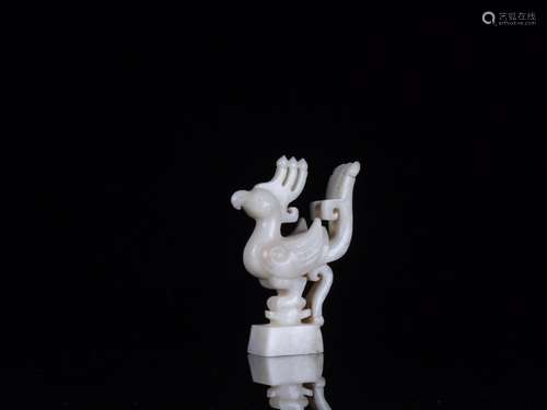 : ancient jade bird furnishing articlesSize: 5.5 cm wide and...