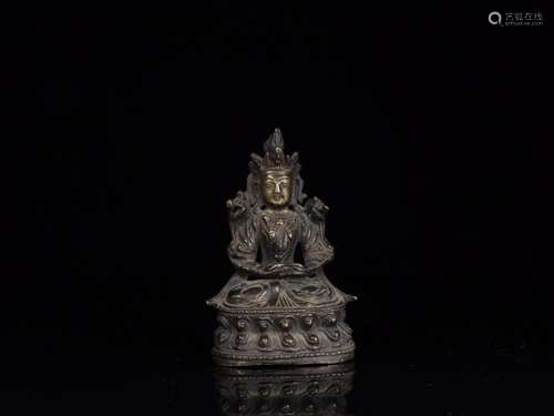 : copper foetus guanyin statuesSize: 7.8 cm wide and 5.2 cm ...