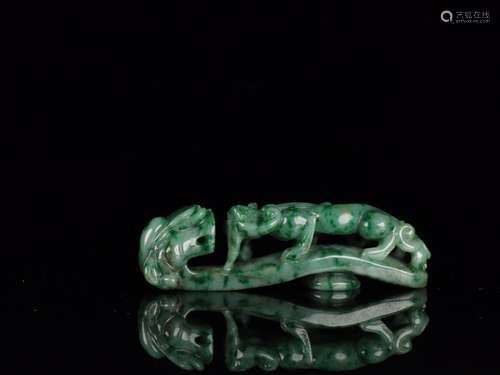 : jade dragon hookSize: 8.6 cm wide and 1.8 cm long weighs 6...