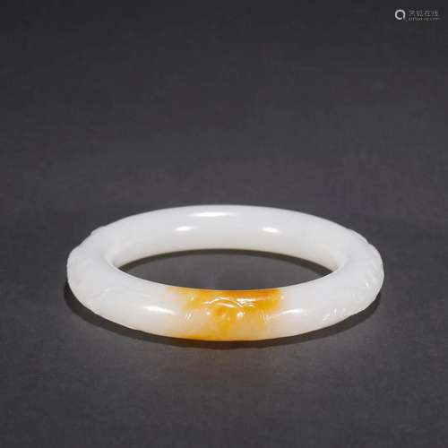 A Top Hetian Jade Bracelet