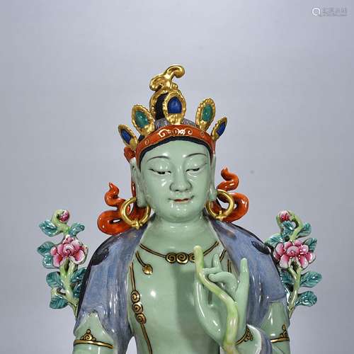 Pastel green tara as 38 * 24 cm