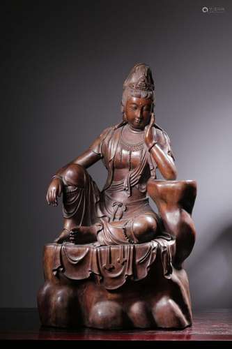 Wait longan aniseed entire carved guanyin cave of quiet refl...