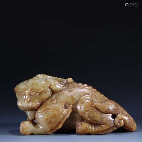 : put a hetian jade the mythical wild animalSpecification: 1...