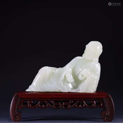 : hetian jade, furnishing articlesSpecification: high 8.7 cm...