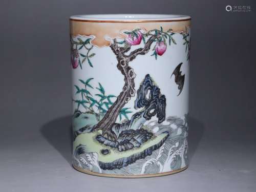 Changchun palace pastel shou fo sea pen container - 16.5 CD ...