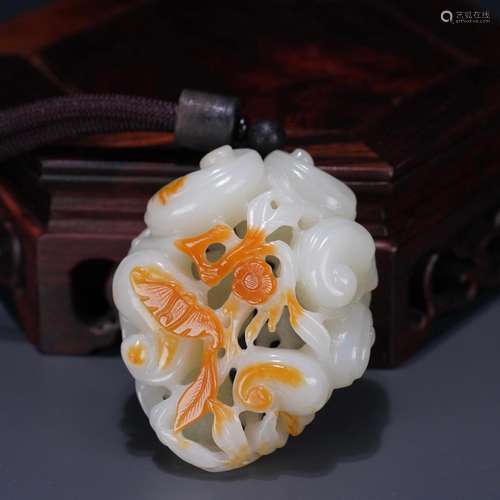 : hetian jade astute clever water chestnut carvingsLength: 5...