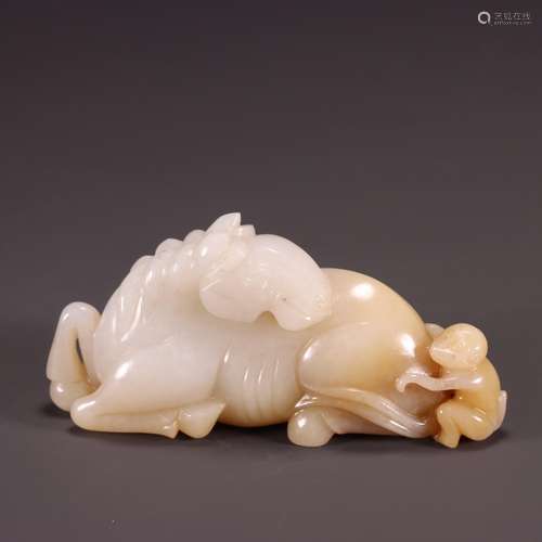 : hetian jade "immediately sealing hou" furnishing...