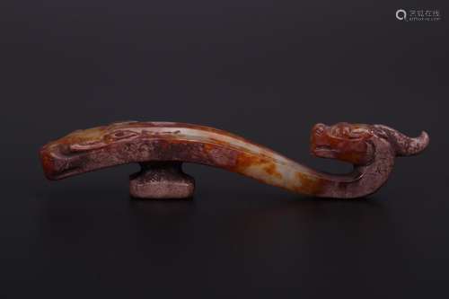 : hetian jade longnu hookLong and 9.3 cm wide and 1.6 cm hig...