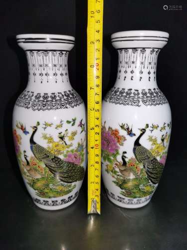 Show peony, pastel phoenix bottles of a pair