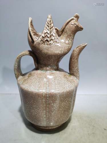 Elder brother kiln cracked pot of a couple