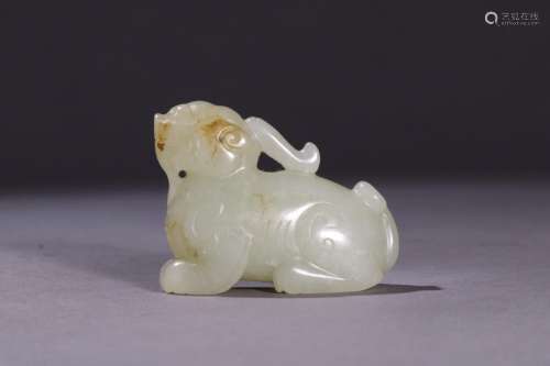: hetian jade seed expects the mythical wild animalSize: 4.7...