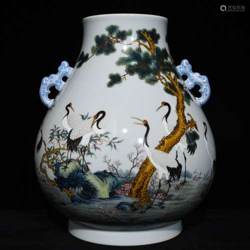 pastel pine crane live earsThe top 32 diameter 25The statue ...