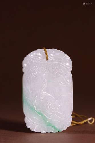 : jade benevolentSize: 3.7 cm long, 0.6 cm wide, 6.1 cm high...