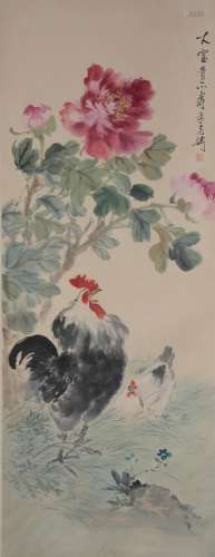 Excellent Chinese Scroll Painting  By Wang Xuetao  P787 王雪...