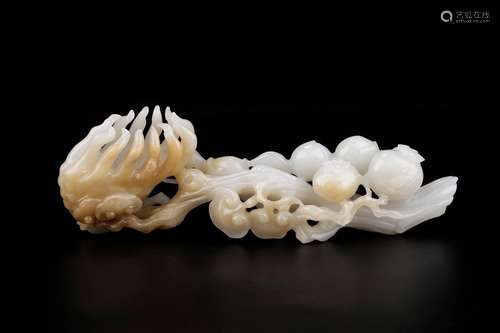 Furnishing articles, hotan jade live sanduo flexiblySize: 23...