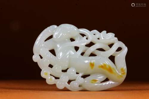 hetian jade flying fairySize: 7.1 * 4.9 * 1.5 cm weighs 62 g...